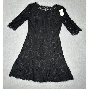 Eliza J Dress Black Size 8 New With Tags